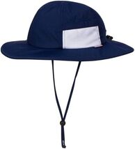 Kids Swim Zip Navy Blue Sz 8-14 Youth Bucket Hat UPF 50+ Wide Brim Cap B... - €16,18 EUR