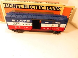 LIONEL- 19273- 6464- State Of Maine BOXCAR- D/C Sprung Trucks 0/027- NEW- B2 - $24.15