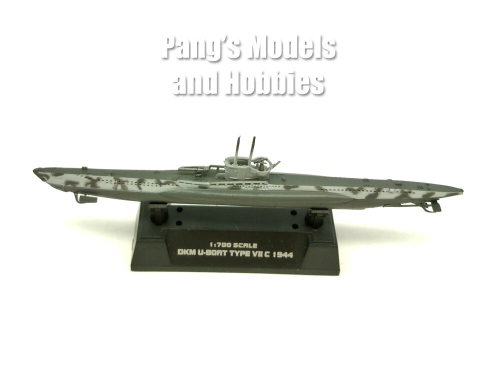 DKM U-Boat Type VII VIIc Submarine German Navy - 1/700 Scale Model - $24.74