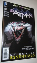DC Comics Essentials Batman Death of the Family 1 NM Joker Returns Harley Quinn - £19.65 GBP