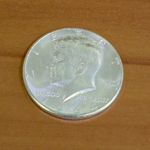 1964 Silver Kennedy Half Dollar Brilliant Uncirculated Very High Luster - $388.62 MXN