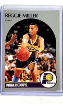 1990 1990-91 NBA Hoops #135 Reggie Miller HOF Indiana Pacers Basketball Card - £1.27 GBP