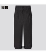Uniqlo U Cotton Twill Belted Pants Black Size 2 - $945.83 MXN