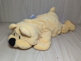 Fisher Price Plush Rumple Bear Yellow Honey black nose brown feet 1993 t... - $84.14