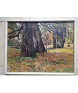 Viacheslav F Zagonek Listed Russian Artist 1963 Oil Painting Autumn, 34.... - €665,24 EUR