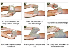 Israeli Bandage Trauma Kit Emergency Compression Bandage Tourniquet - £11.81 GBP+