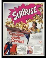 1984 Cracker Jack Sailor Boy and Dog Cereal Circular Coupon Advertisement - £14.90 GBP