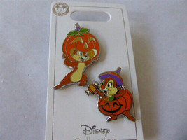 Disney Trading Pins 144390     Chip And Dale With Pumpkins - Halloween Set - £22.24 GBP
