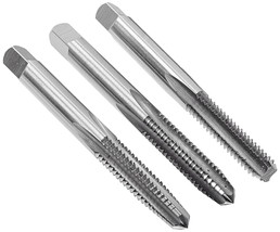 With Taper, Plug, And Bottom Taps, Ground Threads, High Speed Steel, H3 ... - £30.33 GBP