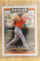 2006 Topps Chrome Baseball Card Refractor NICK MARKAKIS Baltimore Oriole... - £6.64 GBP