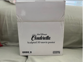 Disney Parks Cinderella Sculpted 3D Movie Poster NEW iN BOX RETIRED image 10