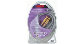Digital RCA Coaxial Cable 12 ft for HD Tv cable satellite vcr - £8.65 GBP