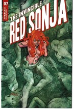 Invincible Red Sonja #07 (Dynamite 2022) &quot;New Unread&quot; - £3.70 GBP