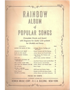 Rainbow Album of Popular Songs Book Two - £8.26 GBP