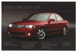 2005 Lincoln LSE EDITION sales brochure sheet US 05 LS - $8.00