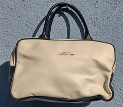 vintage handbag Givenchy Original. black and white  - $78.21