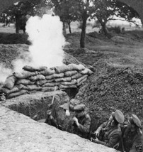 British Soldiers Under Fire in Trench August 1916 WW1 8x10 World War I P... - £6.93 GBP