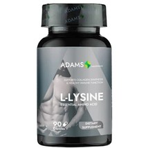 L-Lysine 500mg, 90 capsules, Adams Vision - $30.86