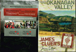 James Cluer&#39;s Wine Route + Witness to History, Stories of Canadian Veterans - £7.71 GBP