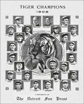 1909 DETROIT TIGERS 8X10 TEAM PHOTO BASEBALL MLB PICTURE AL CHAMPS CHAMP... - £3.94 GBP