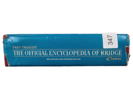 The Official Encyclopedia of Bridge edited by Richard Frey &amp; Alan Truscott et al - £5.45 GBP