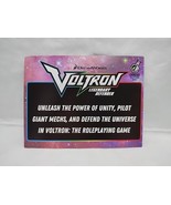 Voltron Legendary Defender Catalyst Roleplaying Game Promotional Card 5.... - $300.05 MXN