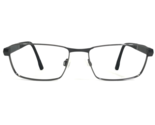 Flexon Eyeglasses Frames E1111 033 Black Gray Rectangular Full Rim 54-17... - £38.69 GBP