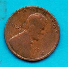 1919  Lincoln Wheat Penny- Circulated - $0.35