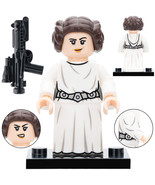 Princess Leia Organa Star Wars Minifigures Minifigs Toy Gift - $72.87 MXN