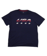 Old Navy Active Core USA Patriotic Flag USA with Stars Blue T-Shirt Size XL - €11,11 EUR