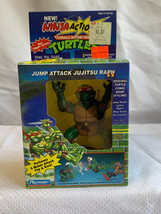 1993 Playmates Toys JUMP ATTACK JUJITSU RAPH TMNT Action Figure FACTORY ... - $98.95