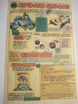 1977 Color Ad DC Super-Friends Adventure Set, Bat-Plane, Bat-Cycle - $7.99