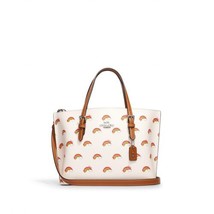 COACH Mollie Tote 25 Handbag With Rainbow Print  CK373 - £131.26 GBP