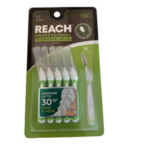 10 Interdental Reach  Professional Interdental Brushes, Wide, Design Den... - $12.19