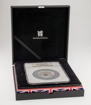 2012 Great Britain S10PND 5 Oz. London 2012 Olympics Siler Round NGC PF70 1000 - £396.90 GBP