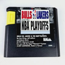 Bulls vs. Lakers and the NBA Playoffs (Sega Genesis, 1991) Cartridge Only Tested - £2.91 GBP
