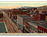 Birds Eye View Business District Butte Montana MT UNP WB Postcard R25 - $6.88