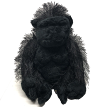 Ganz Webkinz Black Gorilla Plush No Tag or Code 8” Stuffed Zoo Animal HM040 - £7.23 GBP