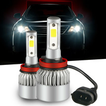 H11 Led Headlight Super Bright Bulbs Kit 300000Lm Hi/Lo Beam 6000K Us Stock - £15.68 GBP