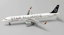 Asiana Airlines Airbus A321 HL8071 Star Alliance JC Wings JC4AAR072 XX4072 1:400 - £43.11 GBP