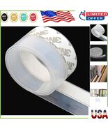 Versatile 1&quot; x 16.4&quot; Transparent Seal Strip - Soundproof &amp; Windproof Pro... - $350.07 MXN