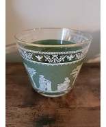 Jeanette Glass Co. Hellenic Jasperware Wedgwood style ice bucket