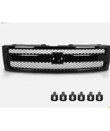 Fit For 2007-2013 Chevrolet Silverado 1500 Grille Shell w/Black Insert - $89.97