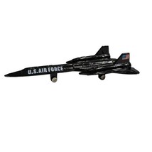 Zee Toys Lockheed A127 Black U.S. Air Force Stealth Bomber 3 1/2&quot; Diecast Jet - £6.73 GBP