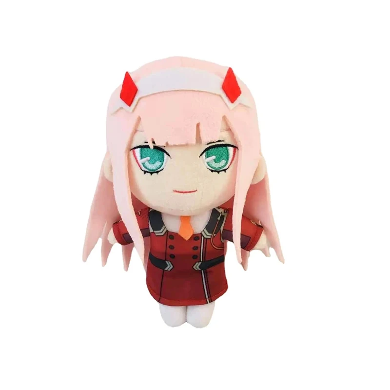 Darling In The Franxx Plush Doll Toy Zero Two 02 Anime Cute Soft Stuffed Pillow - £12.96 GBP