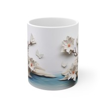 3D Peaceful Stream Mug Wrap Sublimation, Best Gift for Wedding - £7.54 GBP
