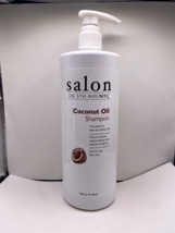 Salon On 5th Ave NYC Coconut Oil Shampoo 32 oz Family Size Bottle - £15.62 GBP