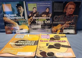 Acoustic Guitar Magazine 2001 Lot Of 5 See Pictures &amp; Description - £9.68 GBP