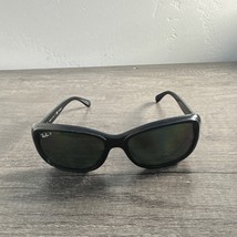 RAY-BAN Sunglasses RB4174 601/77 FRAMES ONLY Italy Womens Black Polished - $705.95 MXN
