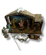 Vintage Nativity Set Made In Italy 13 Figures - $501.59 MXN